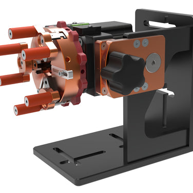 PiBurn Galvo Grip: A Chuck Rotary for Fiber and UV Lasers