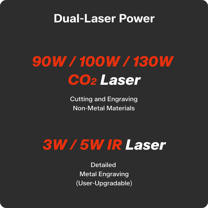 OneLaser Cobra™ 14 - Workshop Essential Laser Engraver/Cutter (130W Glass)