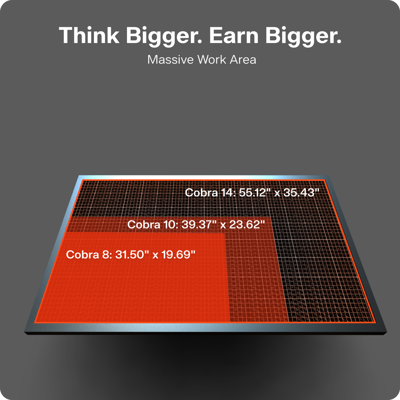 OneLaser Cobra™ 14 - Workshop Essential Laser Engraver/Cutter (130W Glass)