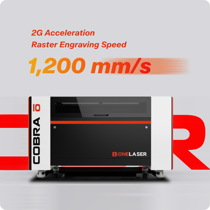 OneLaser Cobra™ 14 - Workshop Essential Laser Engraver/Cutter (130W Glass)