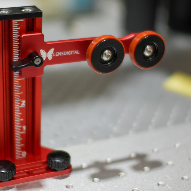 Adjustable Back Support for Galvo Grip and Other Chuck Systems