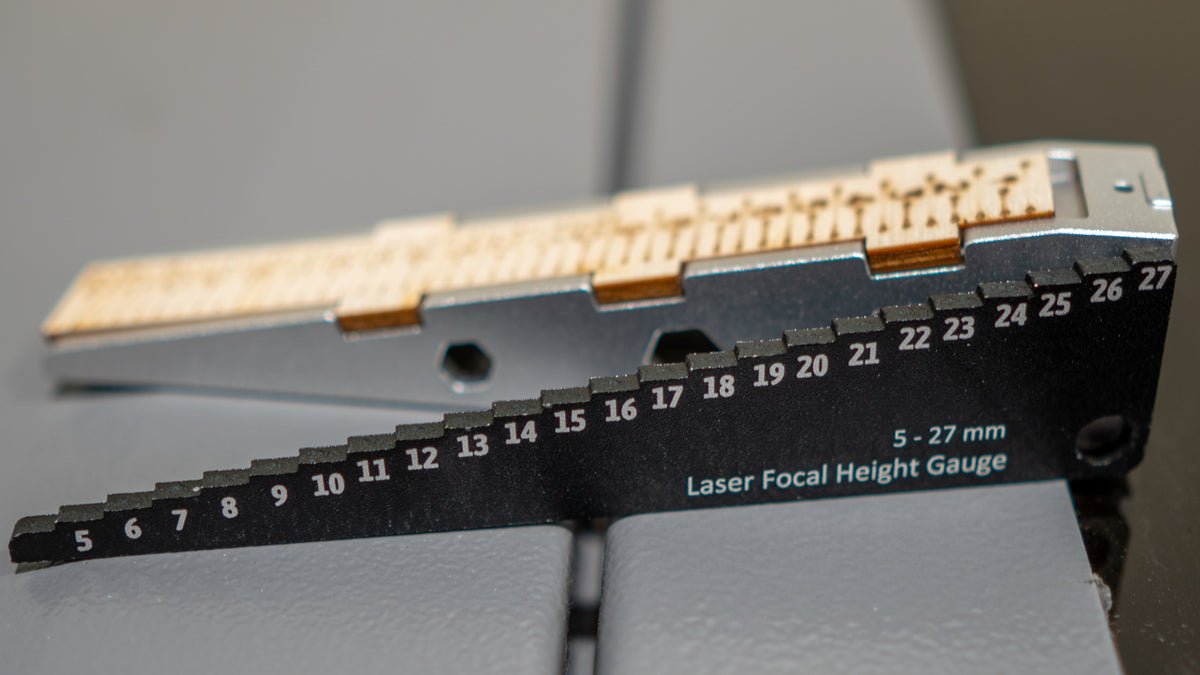 Ramp Focal Gauge for Laser Machines – Lensdigital