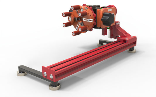 PiBurn Grip Lite - Compact Chuck Laser Rotary for your Laser Engraver