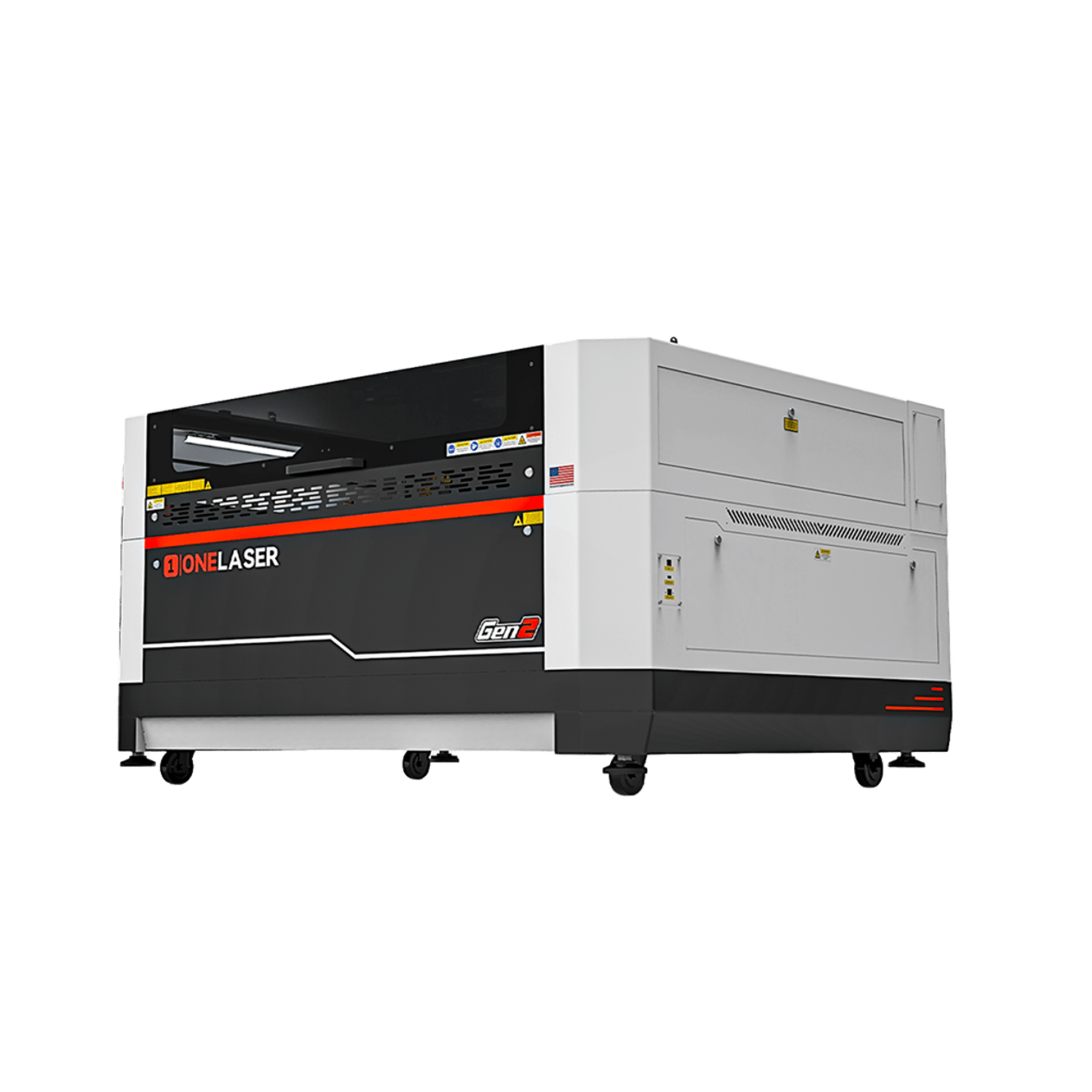 OneLaser Hydra™ 13 Gen2 - CO₂ Glass/RF Industrial Hybrid Laser Engraver