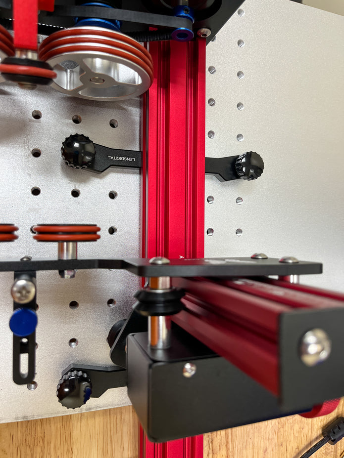 Feet for mounting PiBurn on Fiber Laser Bed