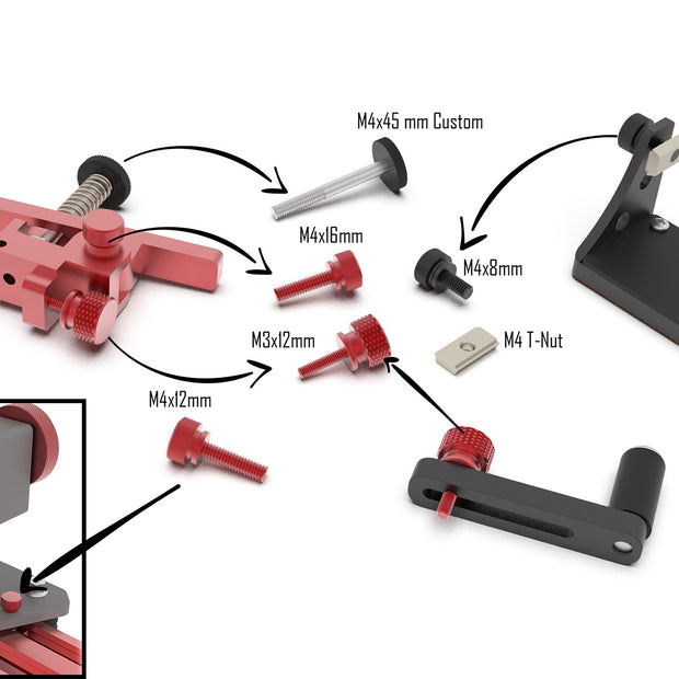 PiBurn Spare Thumbscrews