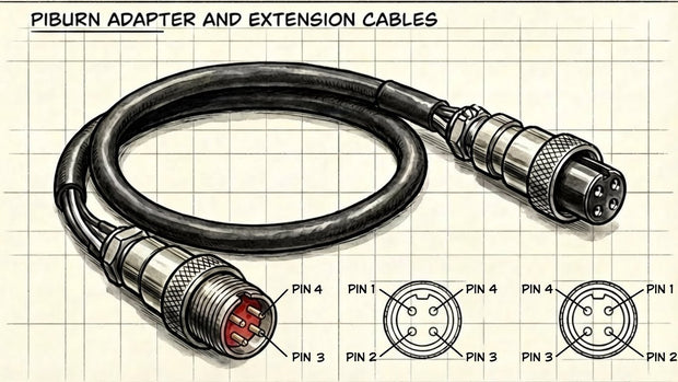 PiBurn Adapter and Extensions Cables