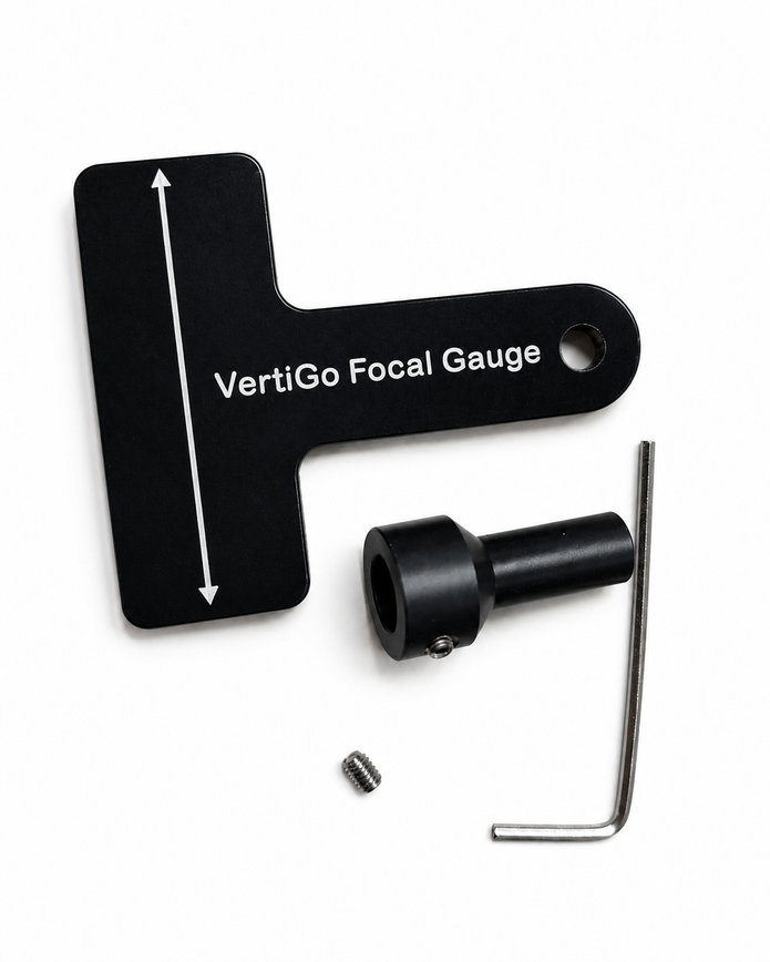 VertiGo Autofocus Probe Extension with Focal Gauge - Focus on Small Diameter Cups & Tumblers