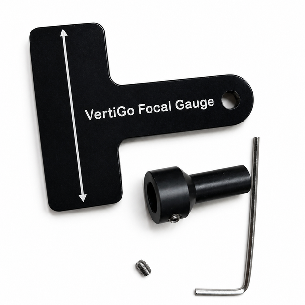 VertiGo Autofocus Probe Extension with Focal Gauge - Focus on Small Diameter Cups & Tumblers
