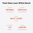 OneLaser Cobra™ 10 - Workshop Essential Laser Engraver/Cutter (100W Glass)
