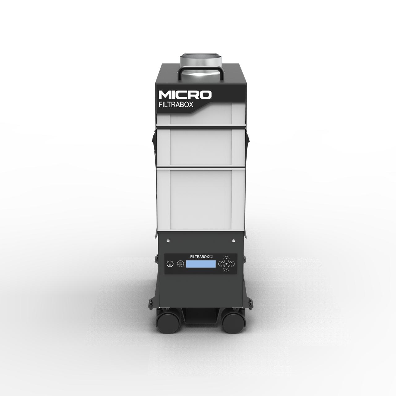 Filtrabox Micro Air Purifier for the VertiGo and Desktop Lasers