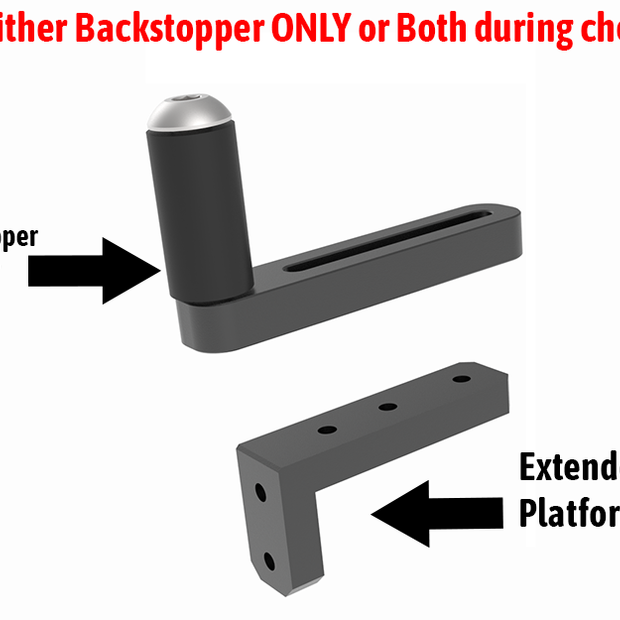 Roller Back stopper for PiBurn V3 and V4