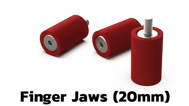 Grip 20mm Finger Jaws (set of 3) (OLD TYPE)